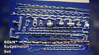 ชุดระบบกันสะเทือนสำหรับงานหนัก รับน้ำหนัก 80kN