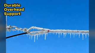 ชุดกันสะเทือน 300-3000 มม. รองรับสายเหนือศีรษะ