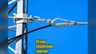 ชุดกันสะเทือนทนทานปลายบอลชุบกัลวาไนซ์